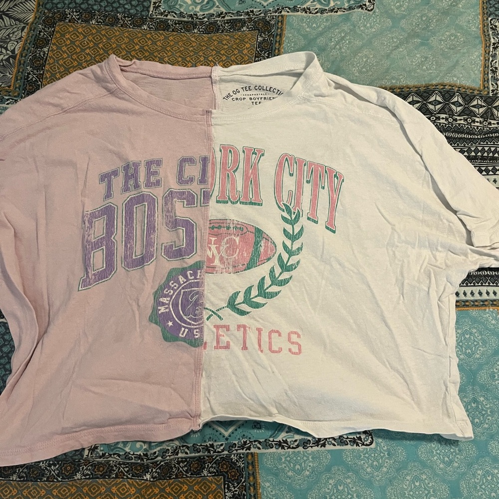 Kids Two-Tone Graphic Tee